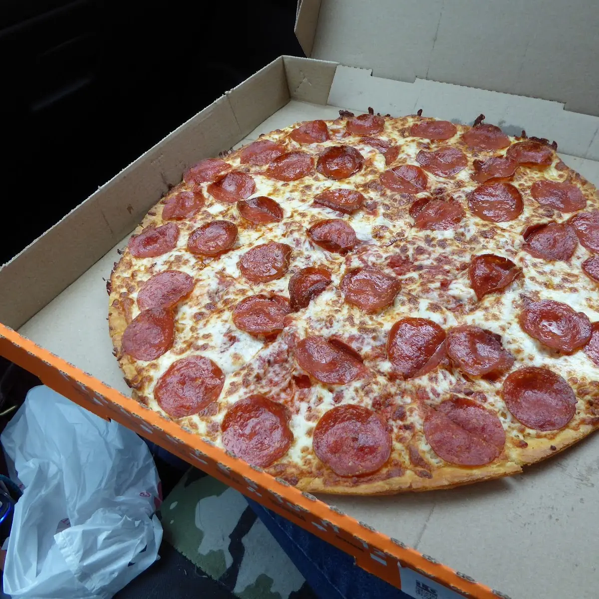 Thin Crust Pepperoni My Favorite
