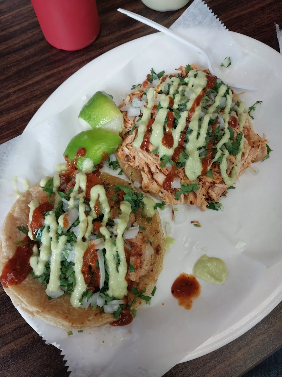 Shrimp and Chicken Tacos