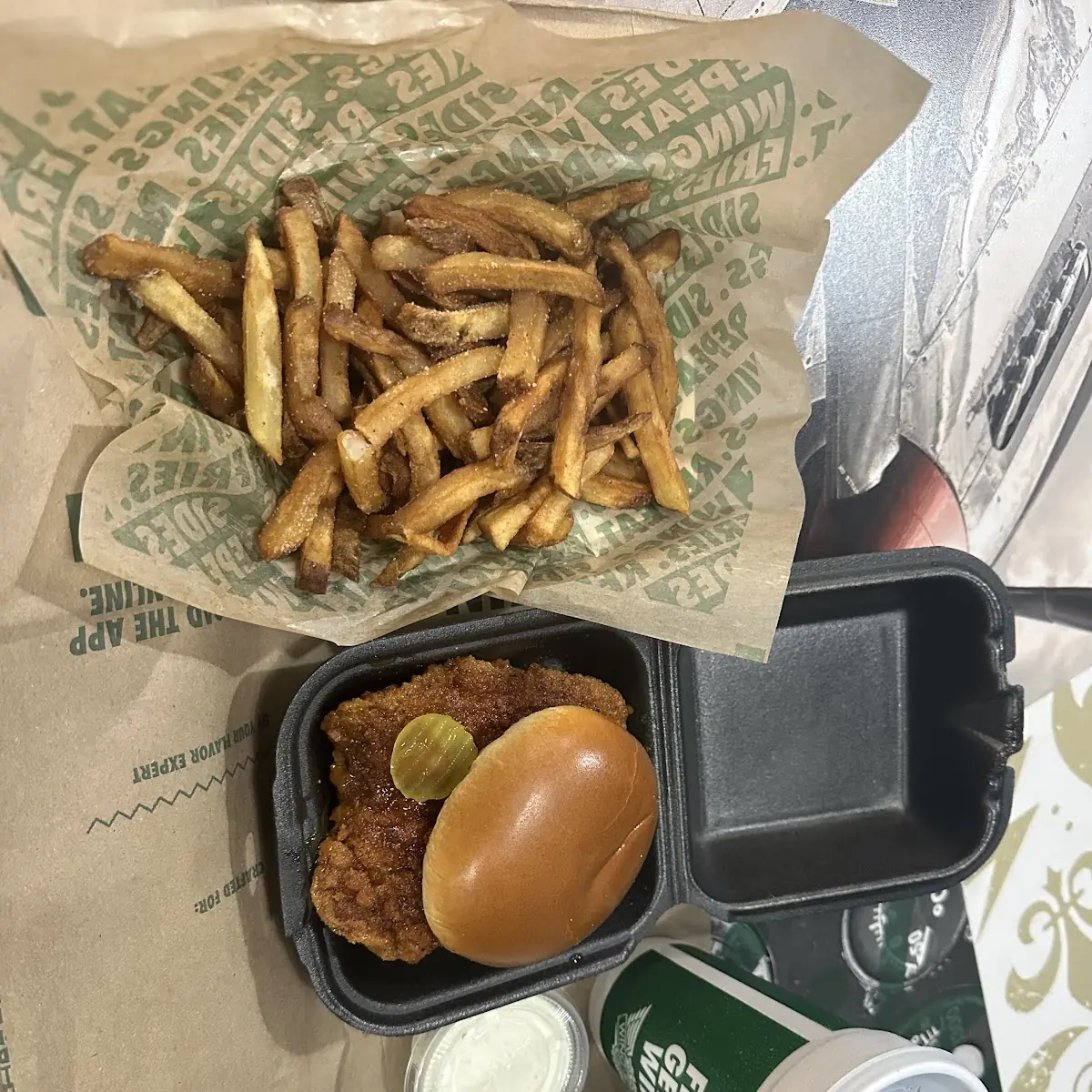 Chicken Burger Meal