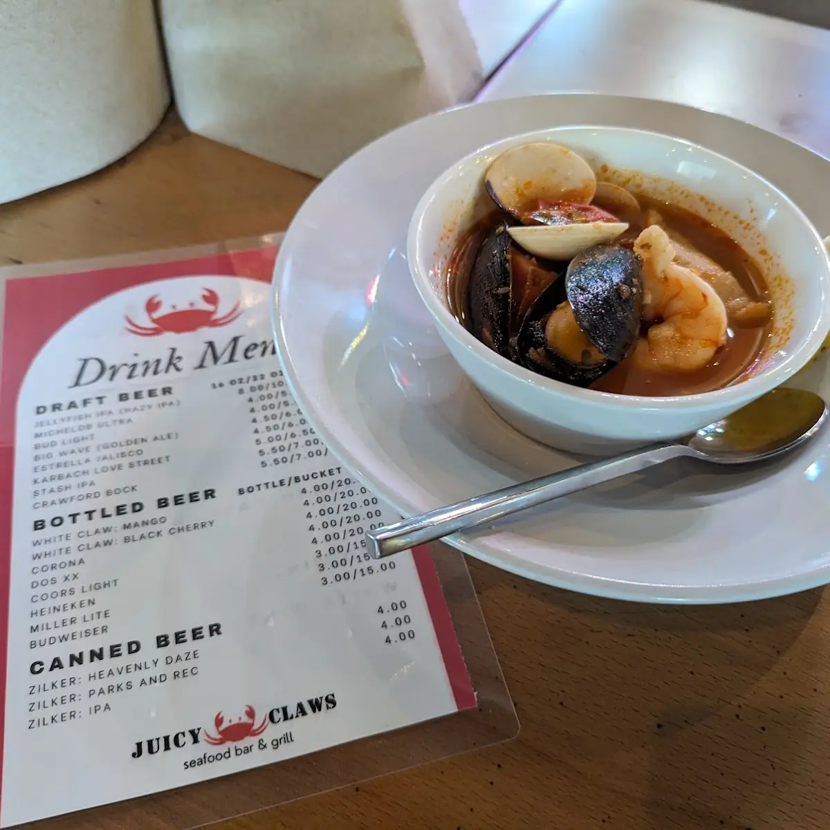 Seafood Tom Yum Soup