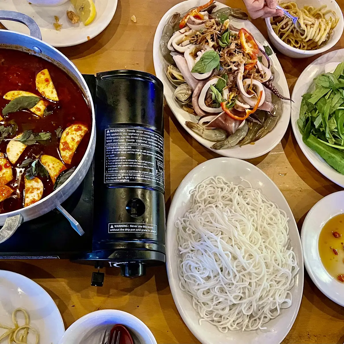 Vietnamese Seafood Hot Pot