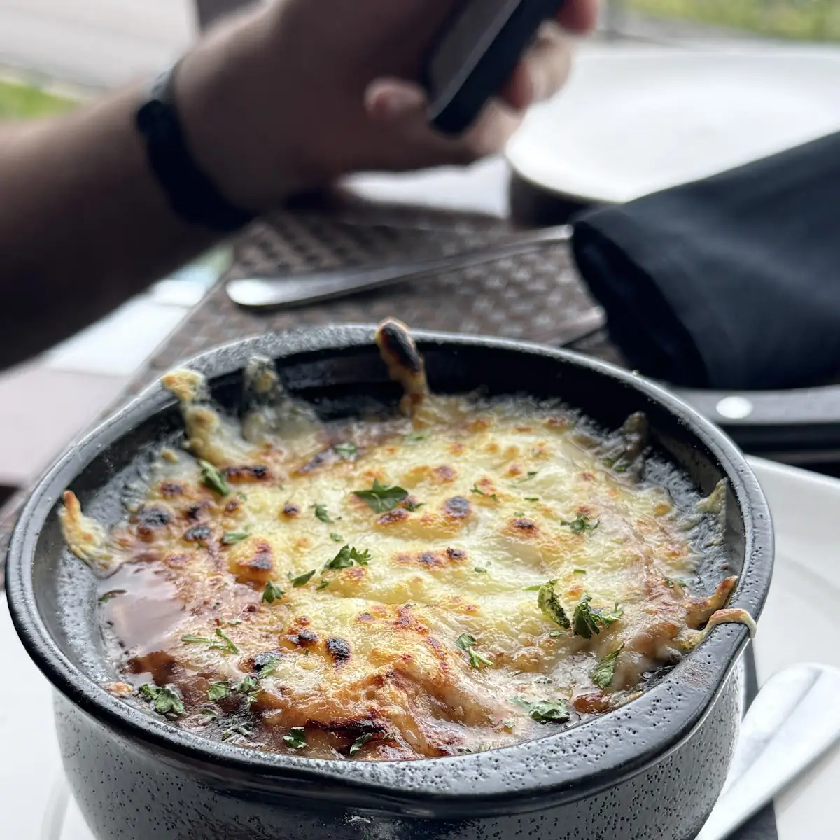 Baked Five Onion Soup