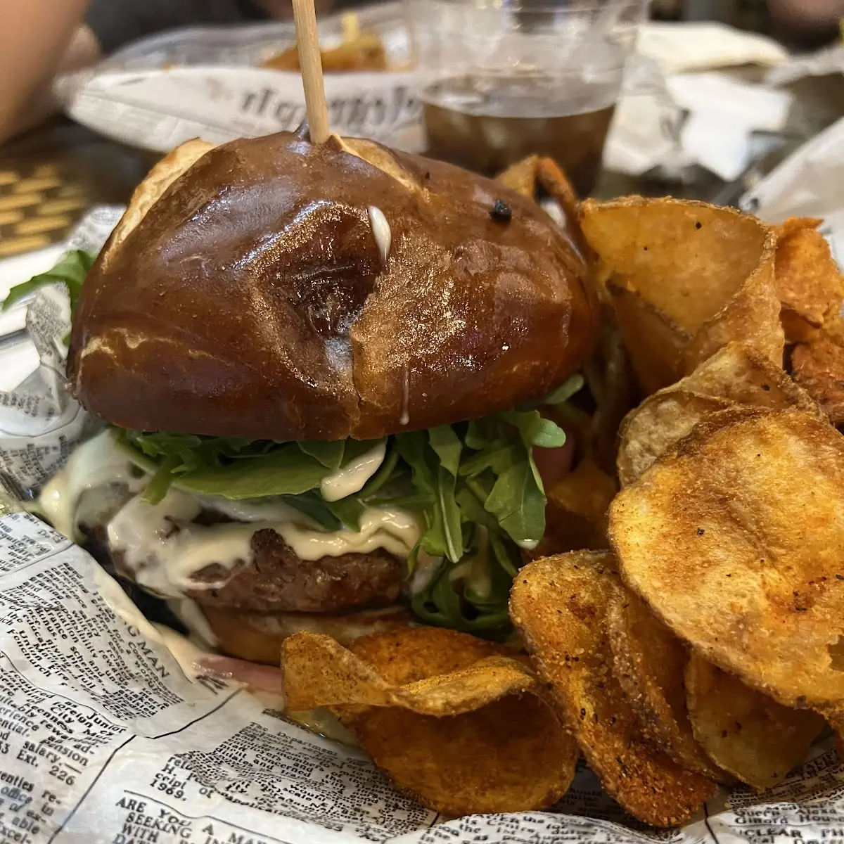 Lamb Burger