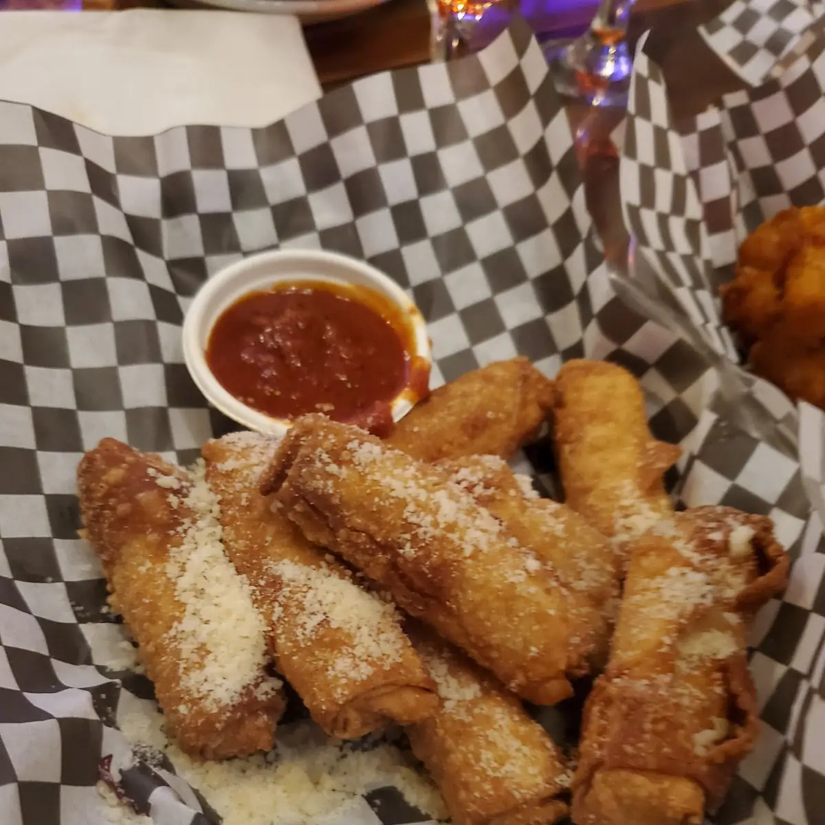 Won Ton Mozzarella Sticks