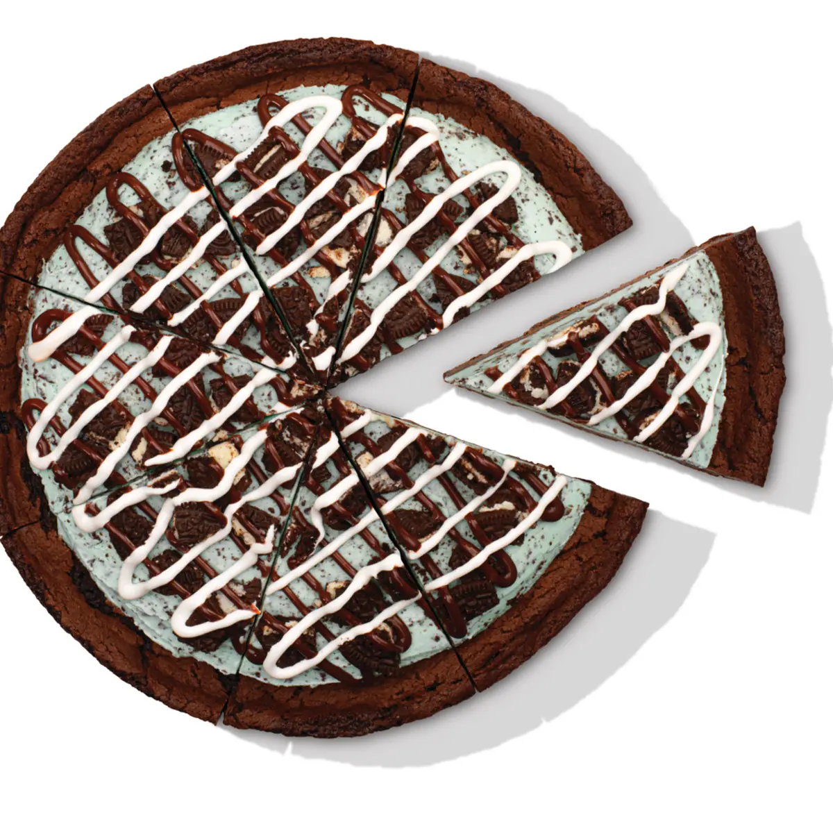 Mint Chocolate Chip Polar Pizza