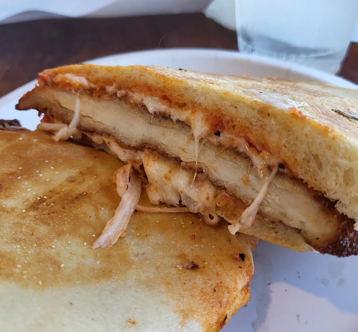 Chicken Parmigiana Panini