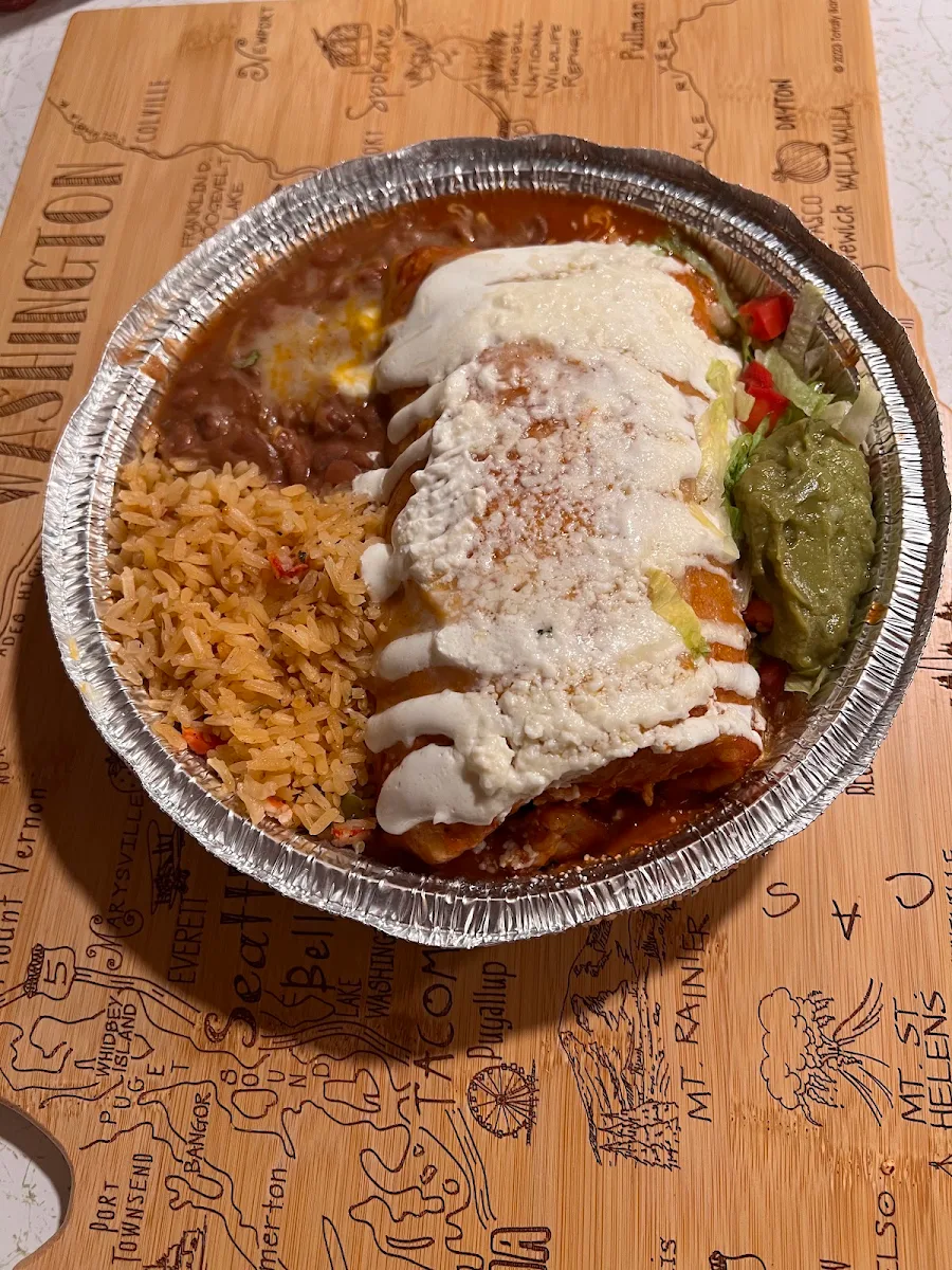 Burrito de Carne Asada Mojado