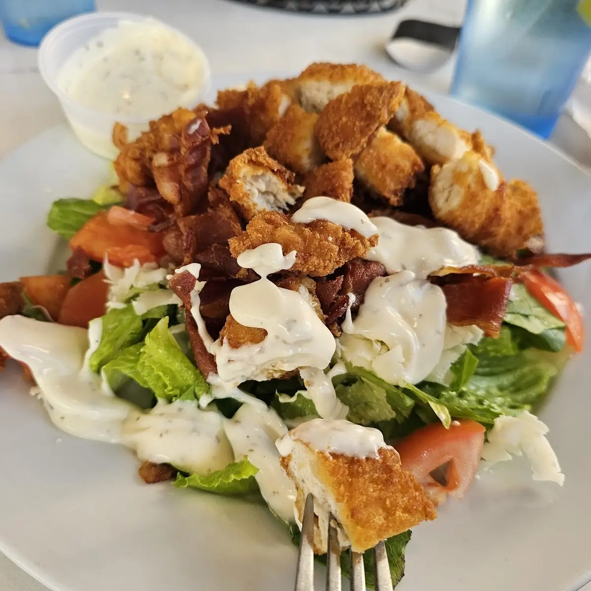 Crunch Chicken Caesar Wrap