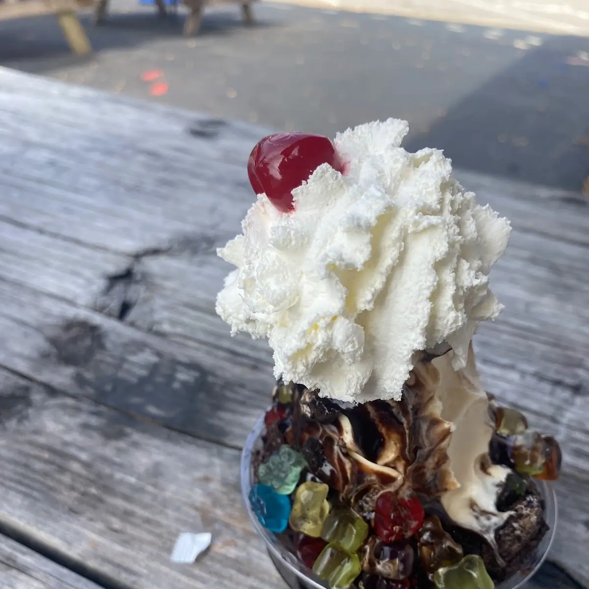 Oreo Gummy Bear Sundae