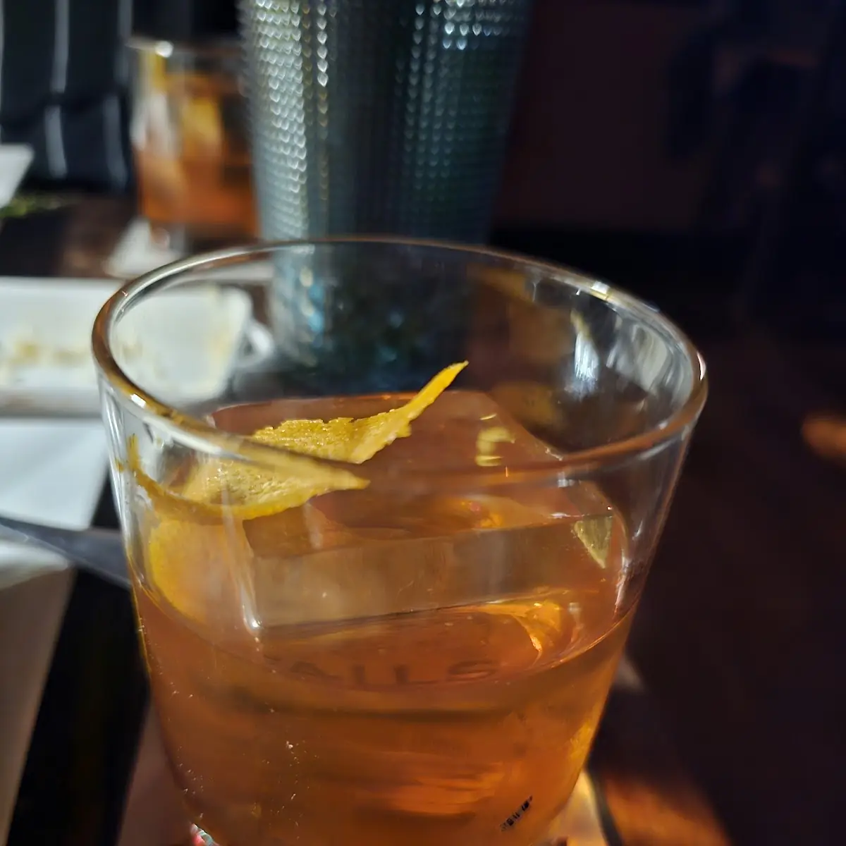 Smoked Old Fashioned