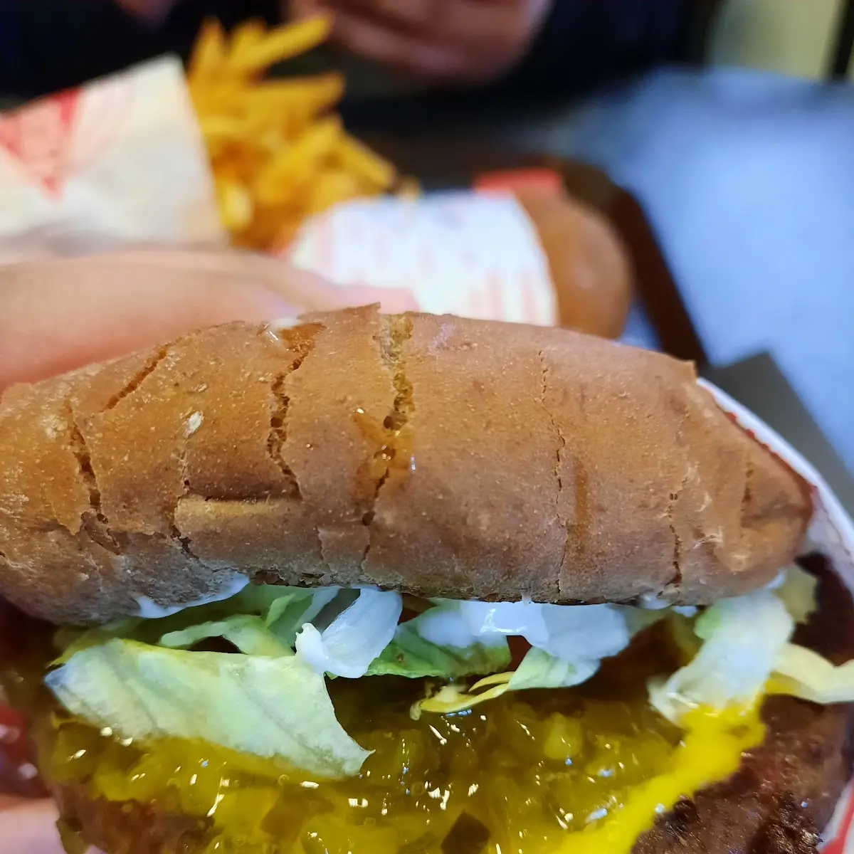 Veggie Burger with the Works
