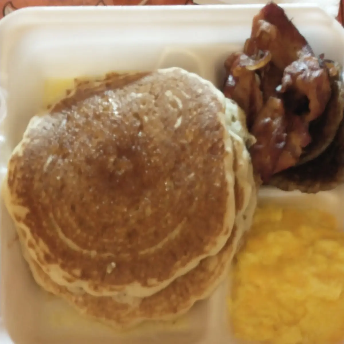 Silver Dollar Pancake Platter Choice of Egg & Meat