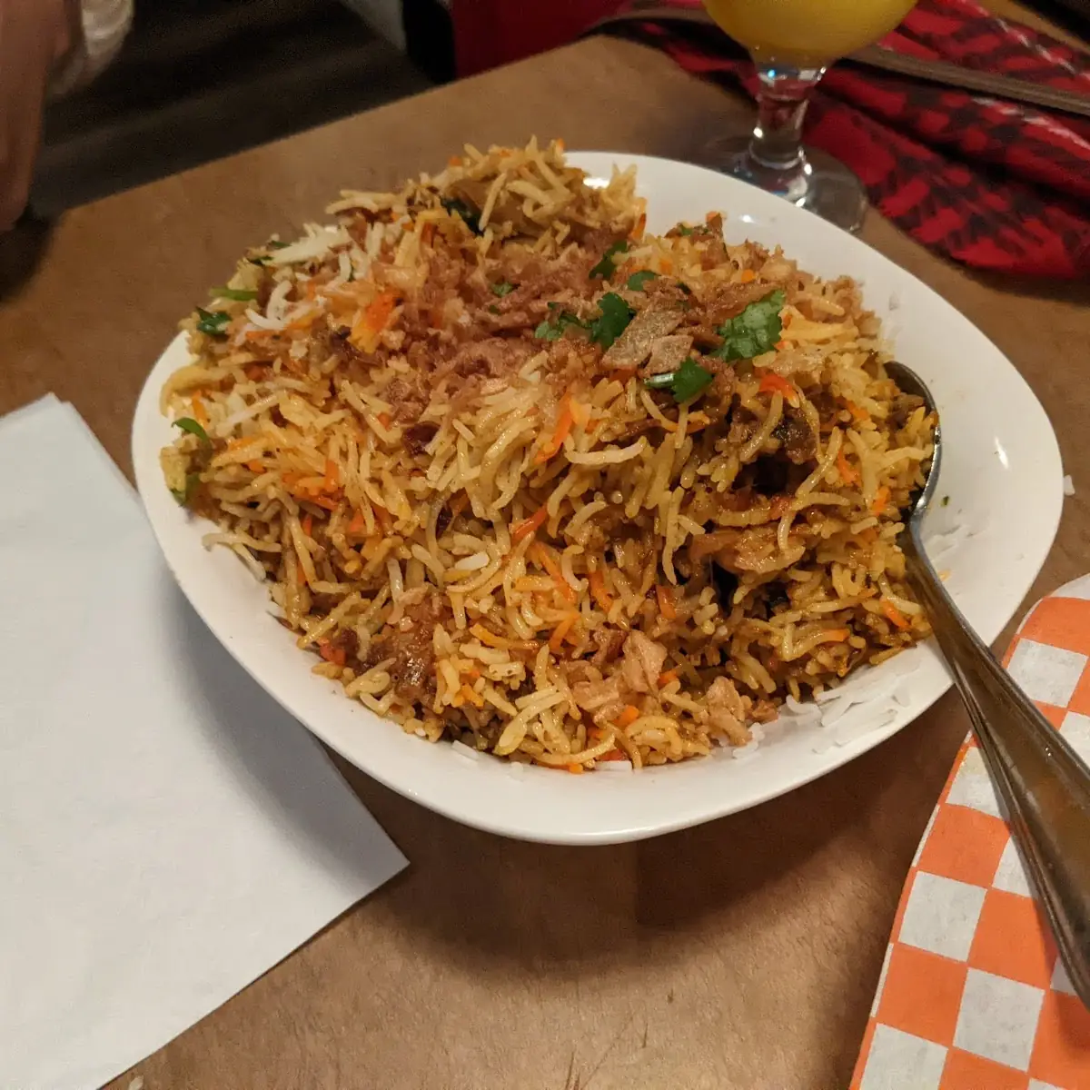 Chicken Biryani, Zaika Tastes of India