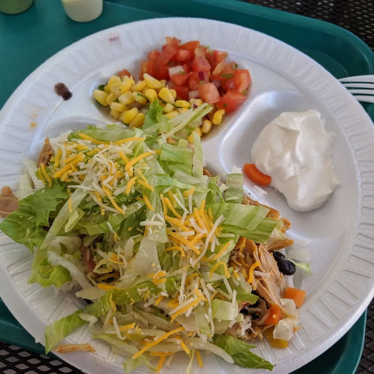 Beans and Rice with Chicken Bowl