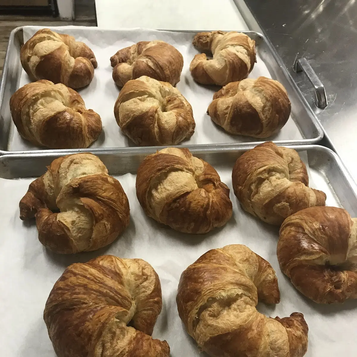 Croissant with Butter Croissant Con Mantequilla
