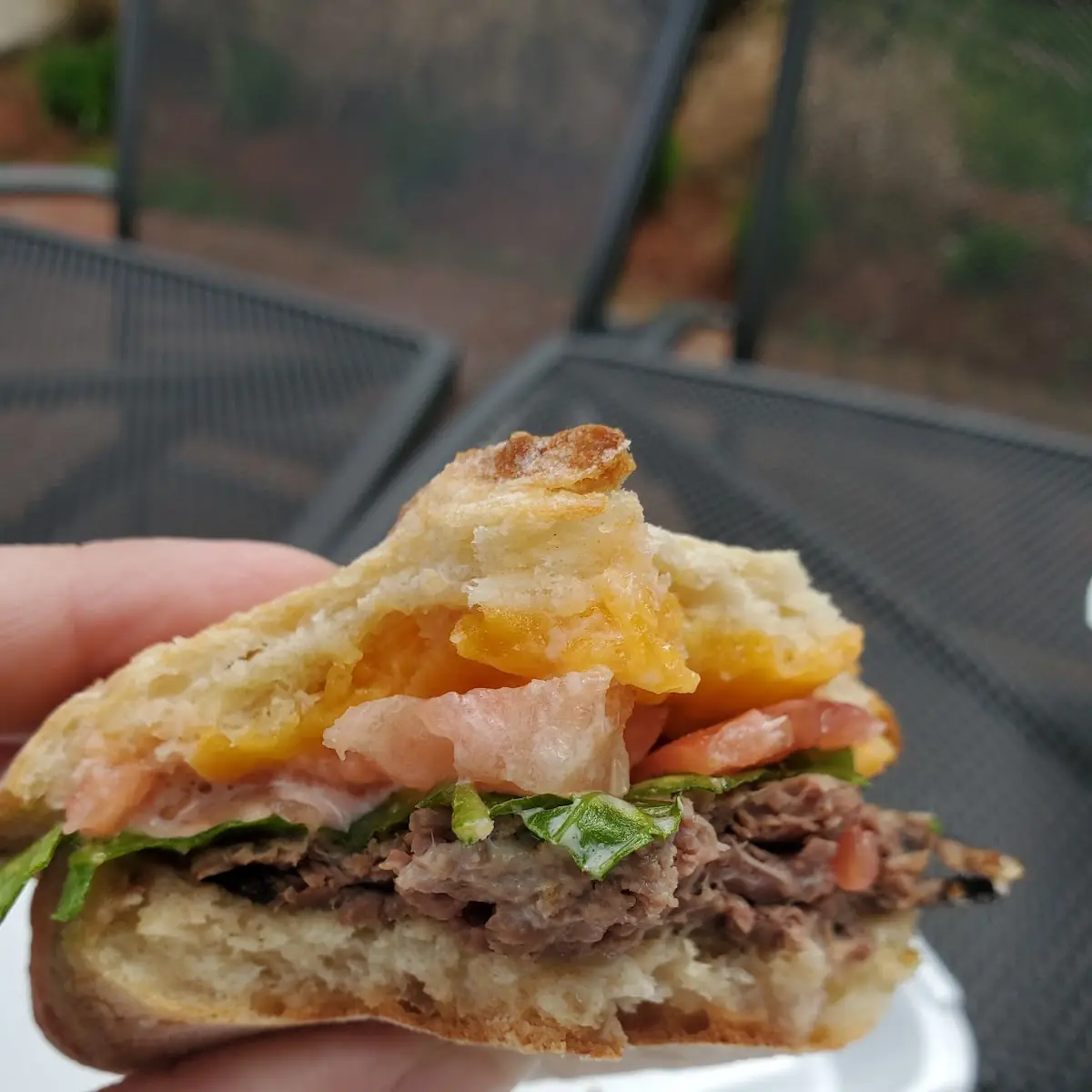 Aroma's Rotisserie BLT Sandwich
