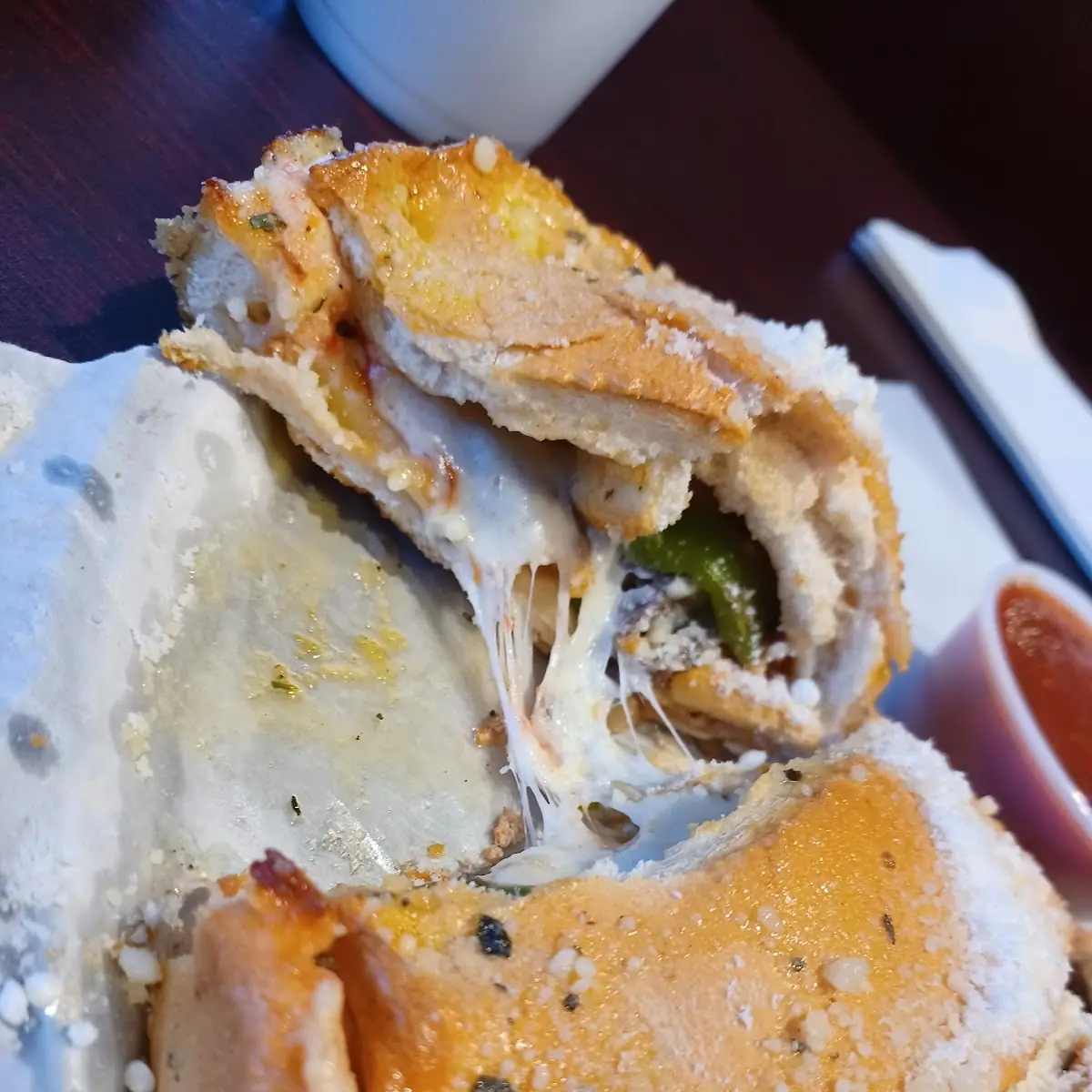 Calzone Philly Cheese Steak