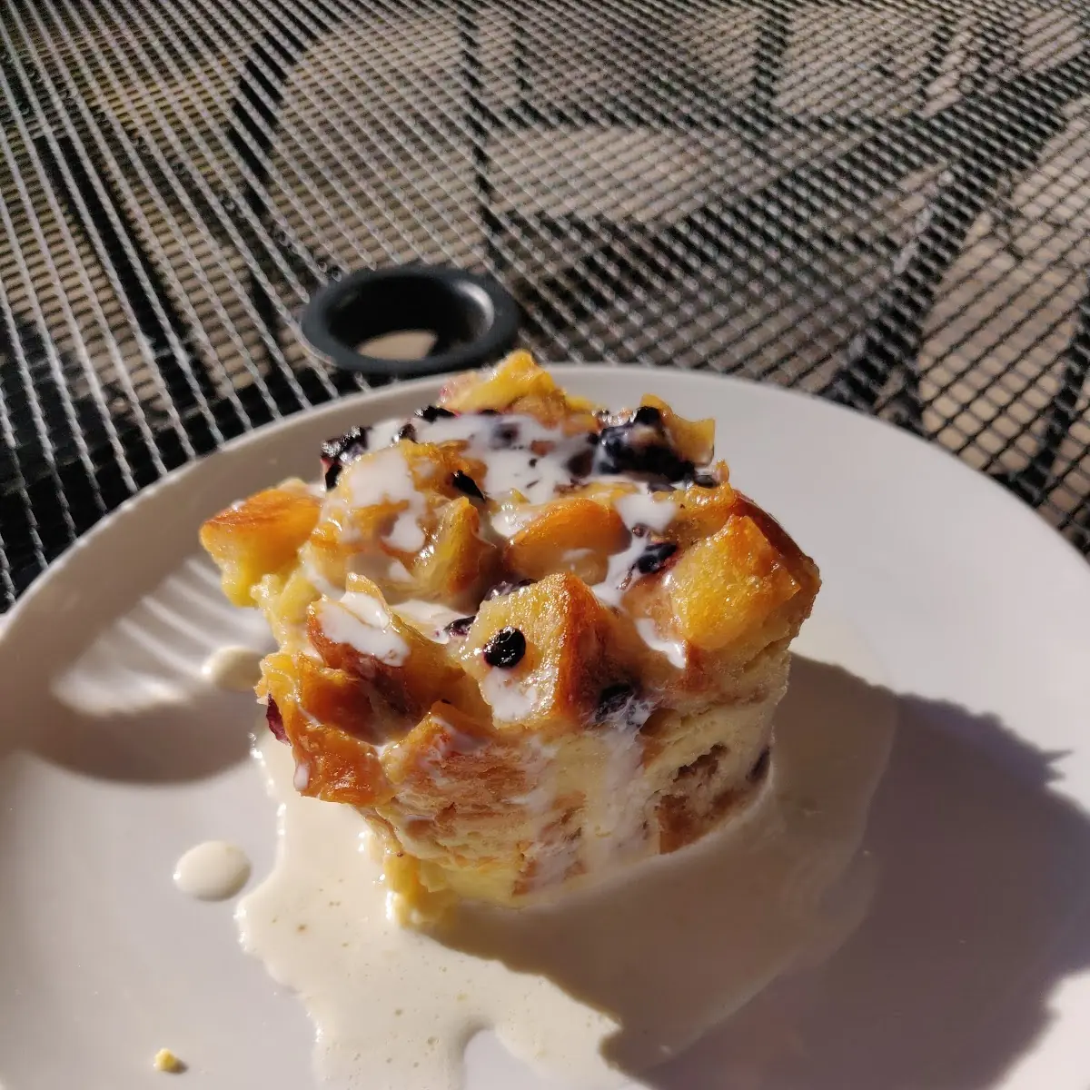 Blueberry Bread Pudding