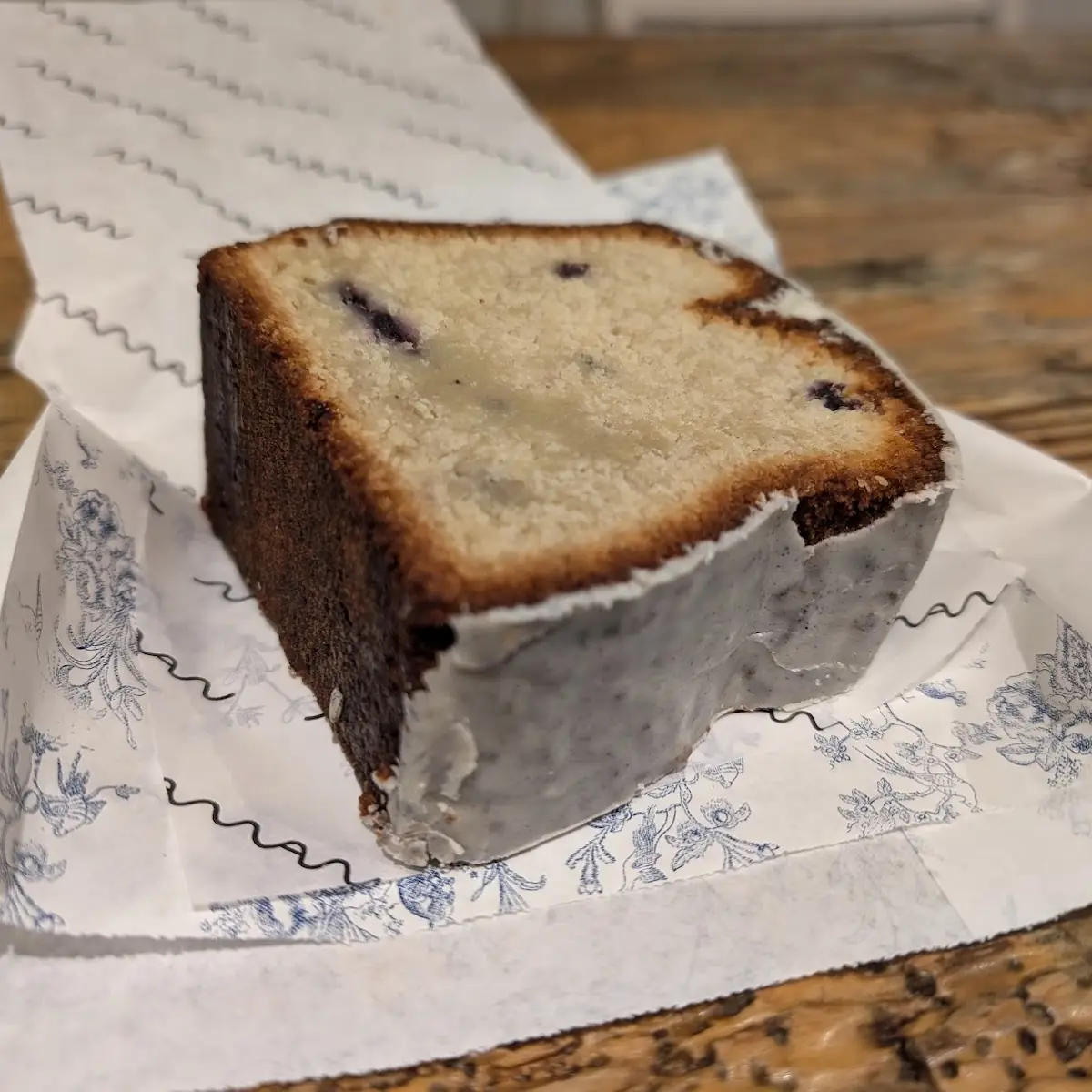 Blueberry Lavender Loaf Cake, maman