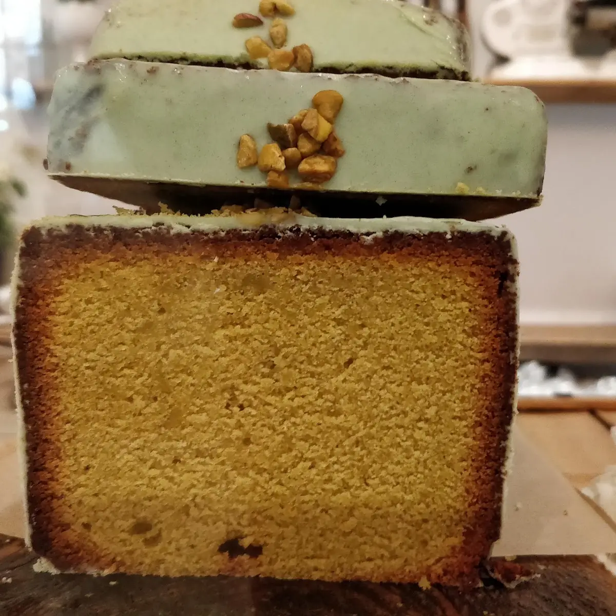 Pistachio Cake Loaf, maman