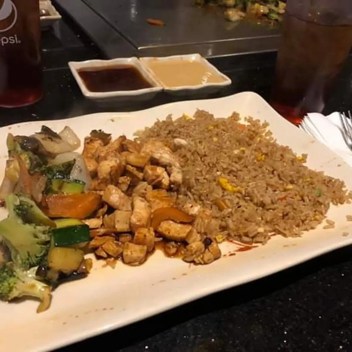 Chicken Hibachi with Rice