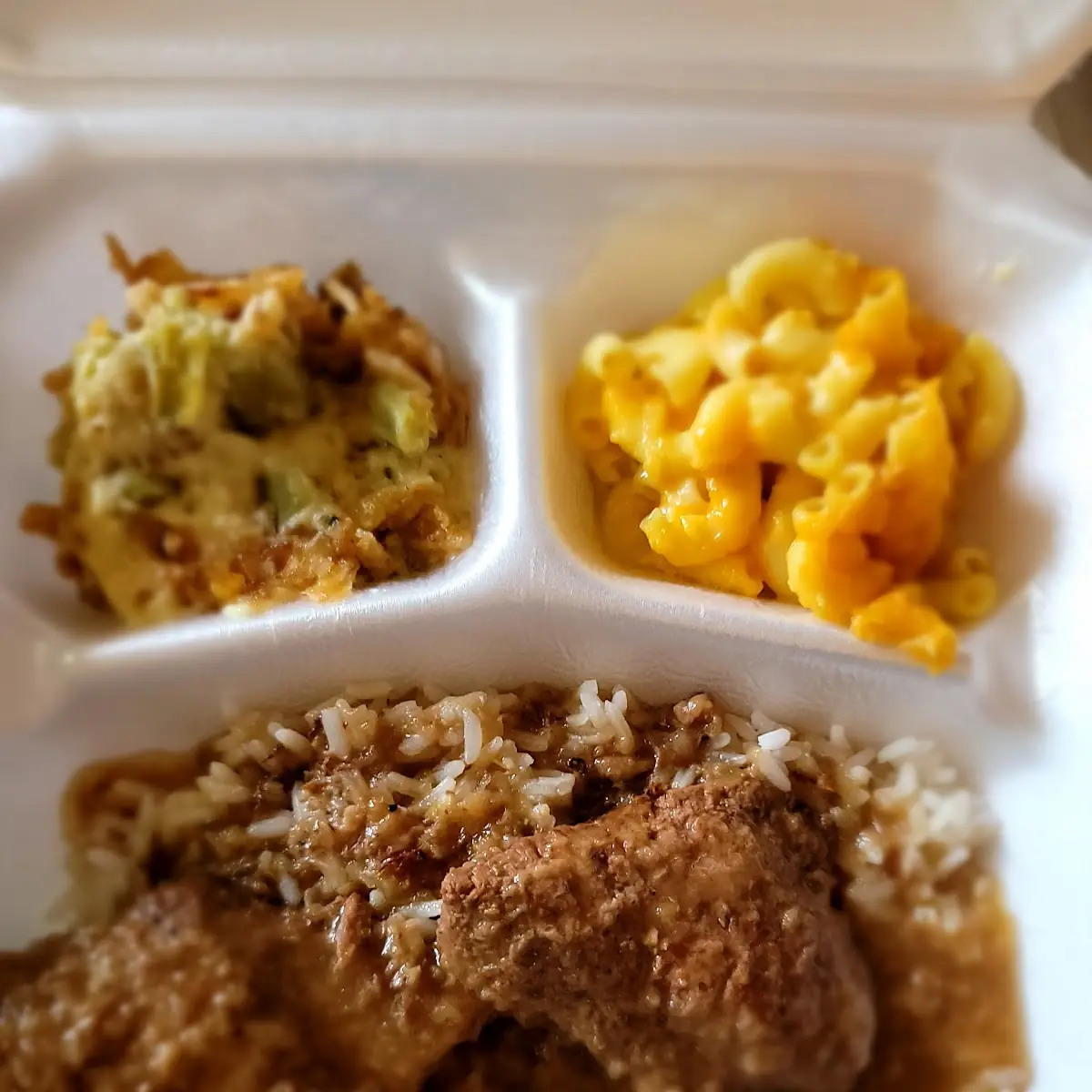 Broccoli Casserole and Mac and Cheese