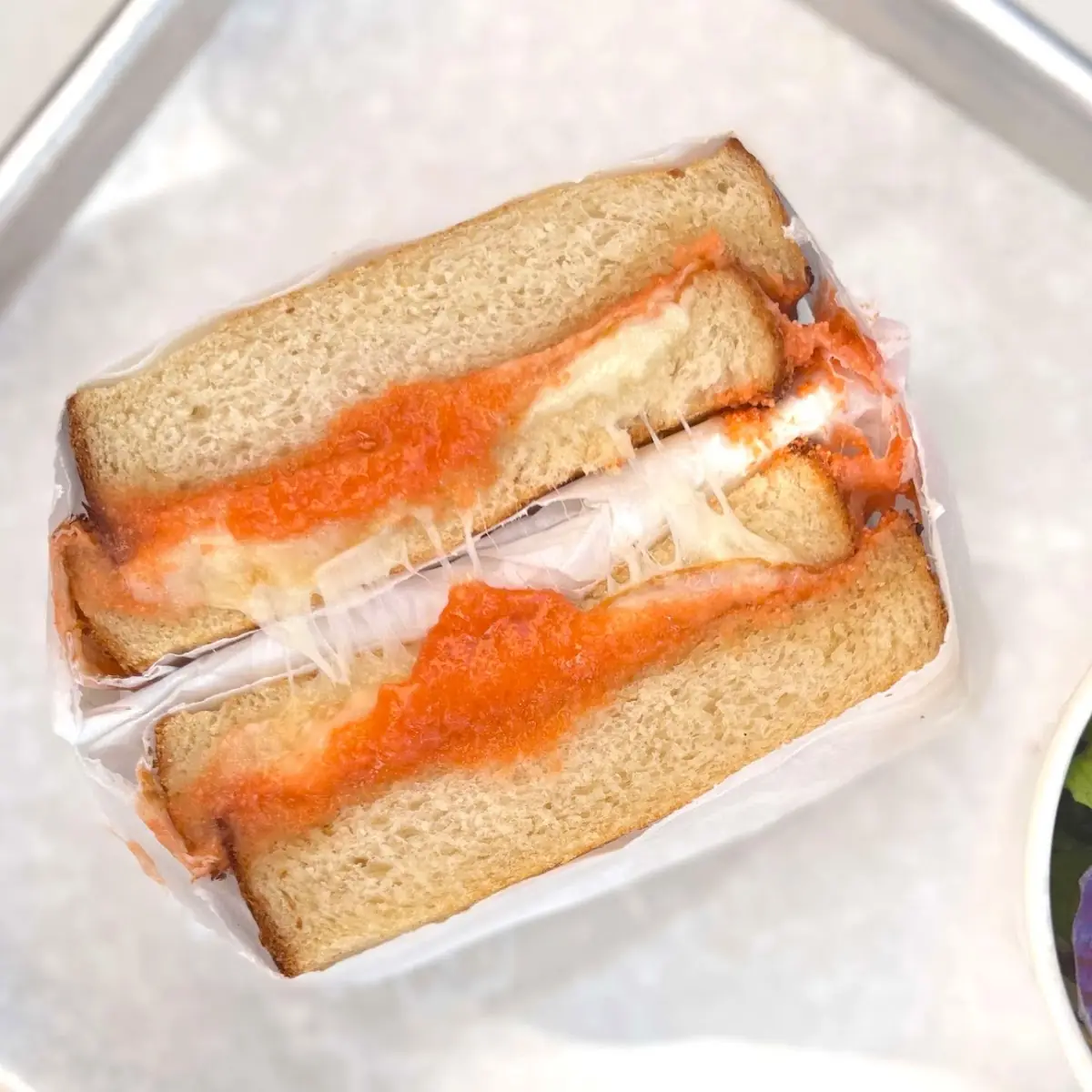 Mentai Grilled Cheese Sando