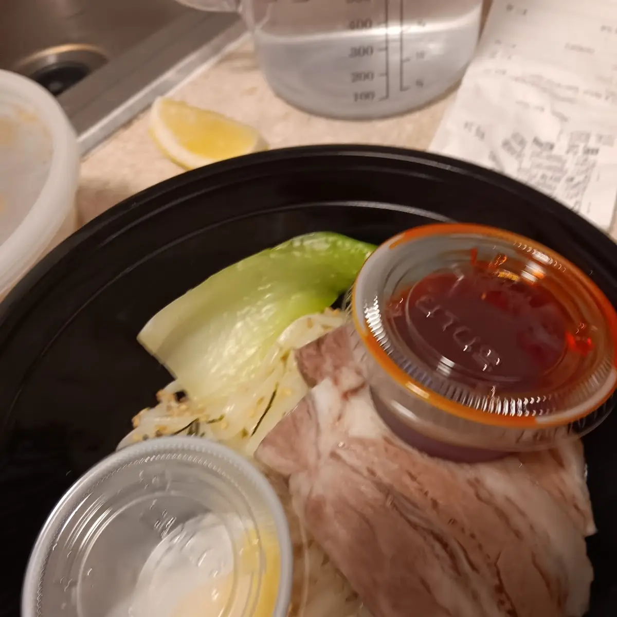 Dipping Udon Noodles