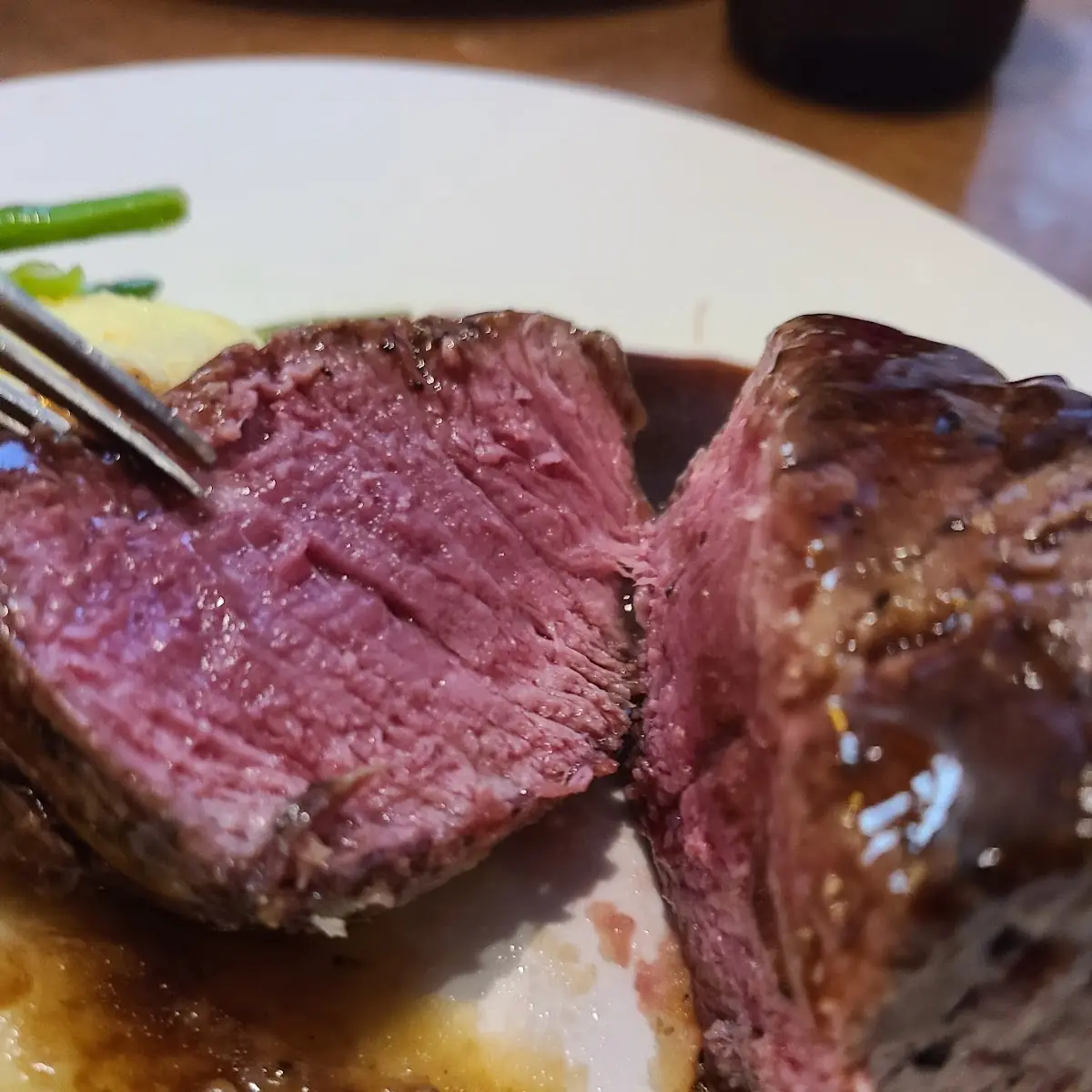 Medium Rare Filet Mignon