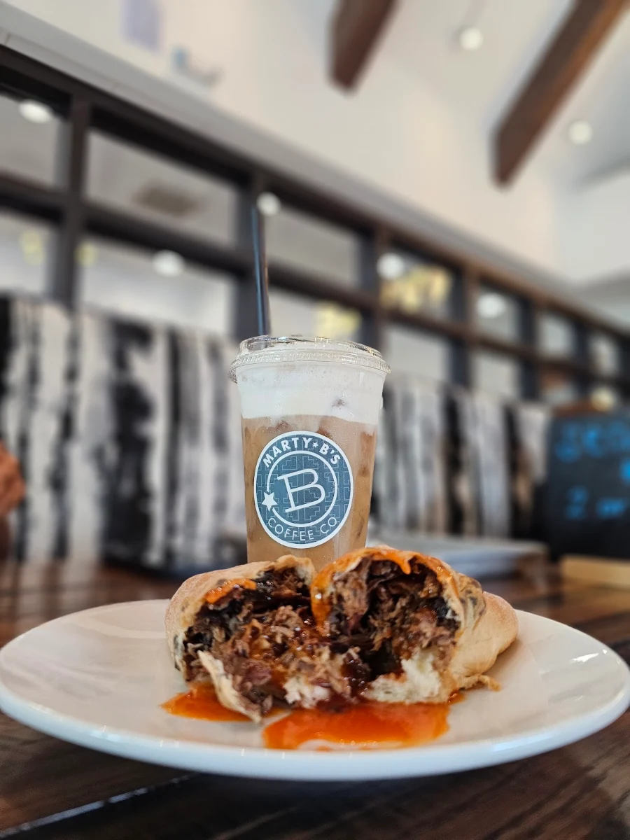 Peach Cobbler Cold Brew