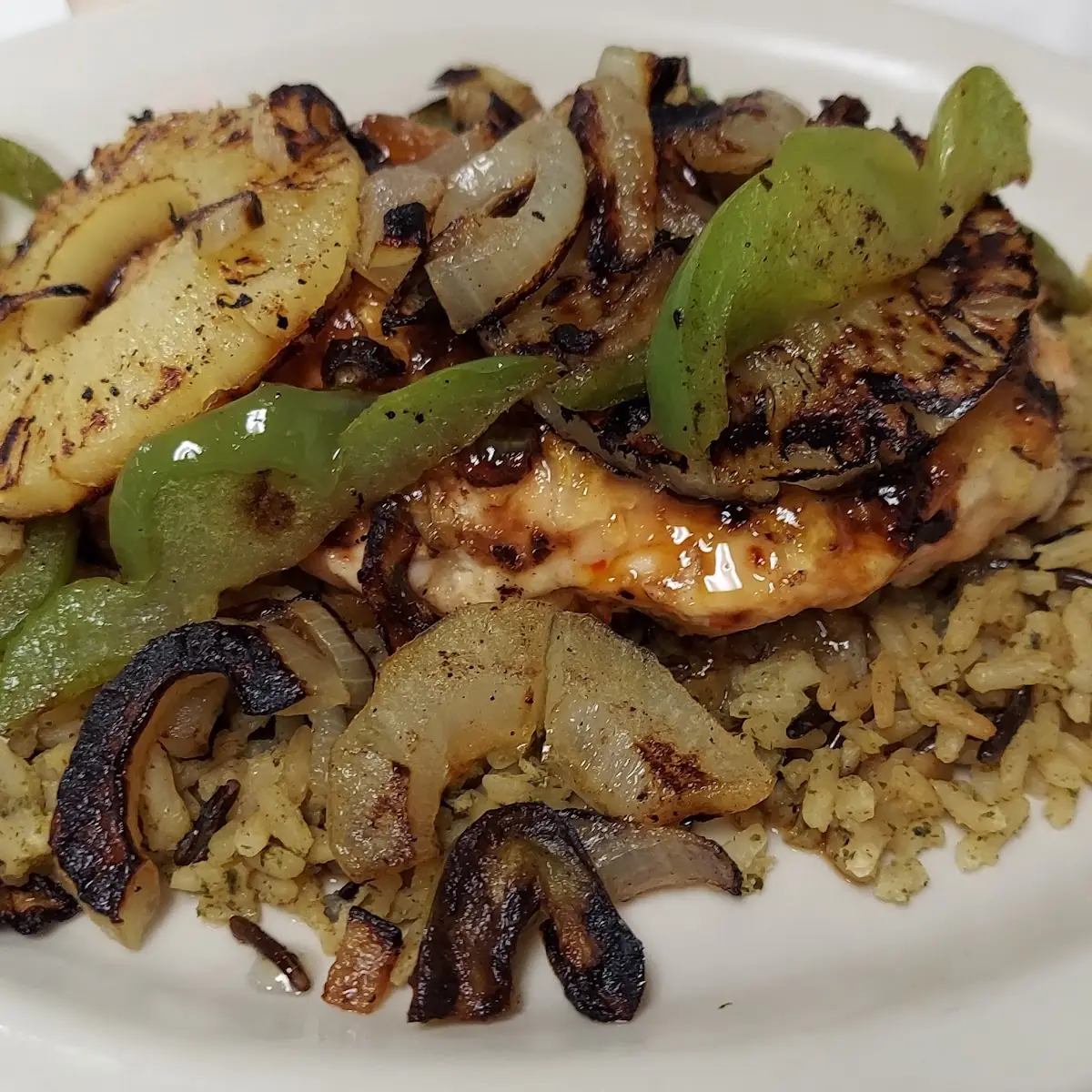 Polynesian Chicken & Fried Rice