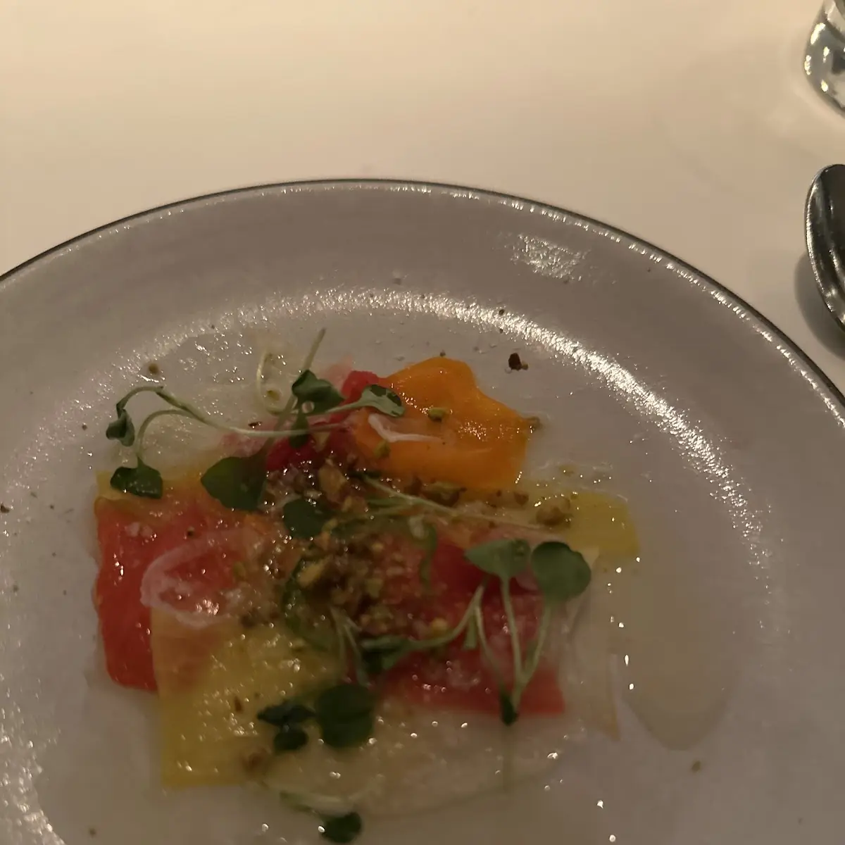 Bell Pepper Crudo