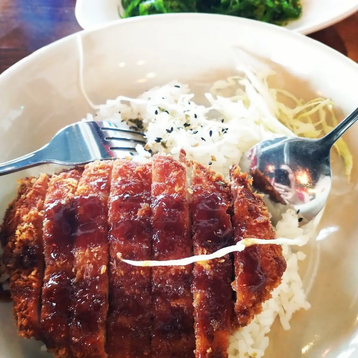 Pork Katsu on Rice