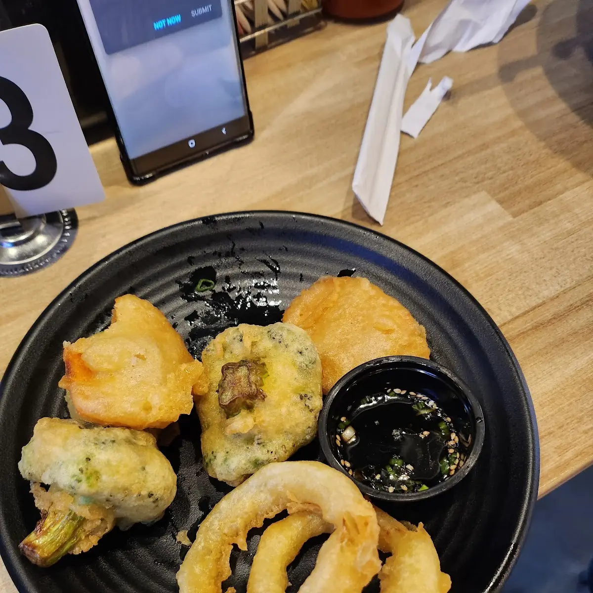 Vegetable Tempura Appetizer