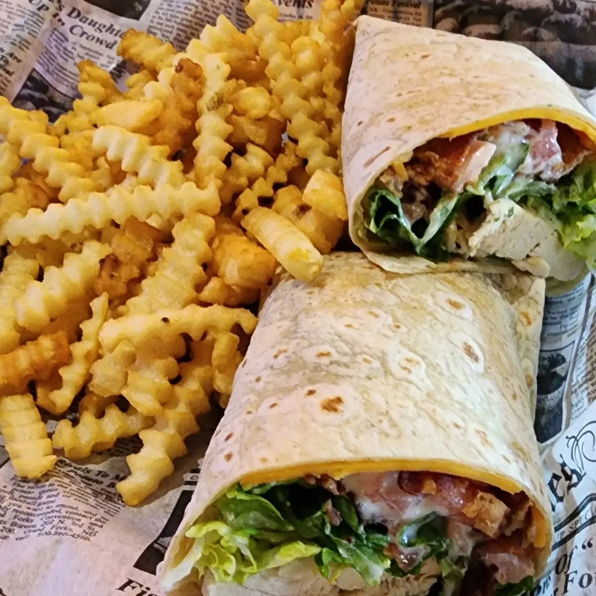 Chicken Bacon Ranch Wrap