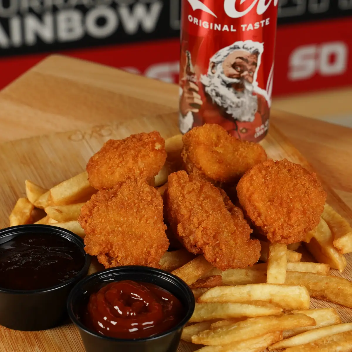 Chicken Nuggets with Fries