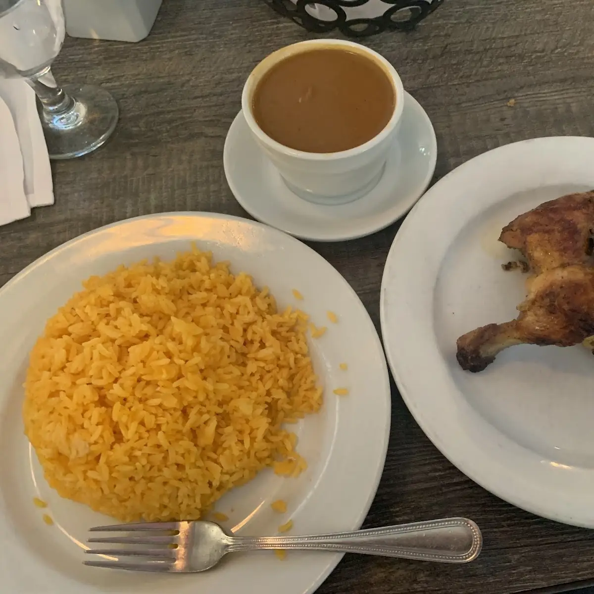 Rice Beans and Chicken