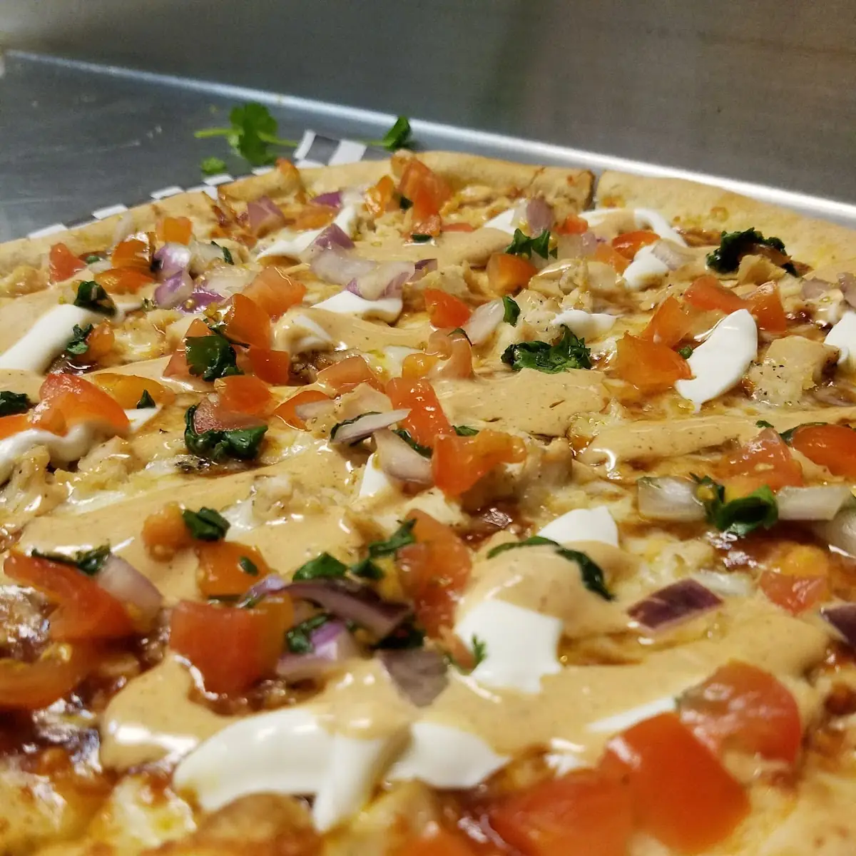 Chipotle Chicken Pizza