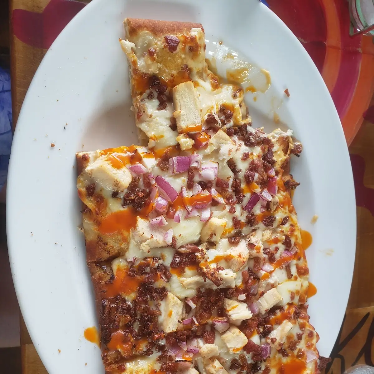 Buffalo Chicken Flatbread