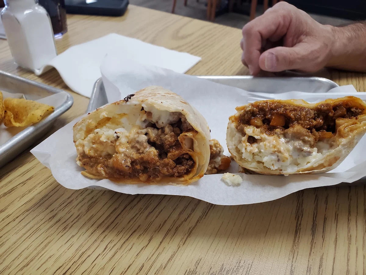 Ground Beef Burrito