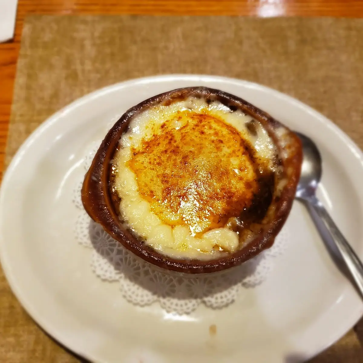 French Onion Au Gratin