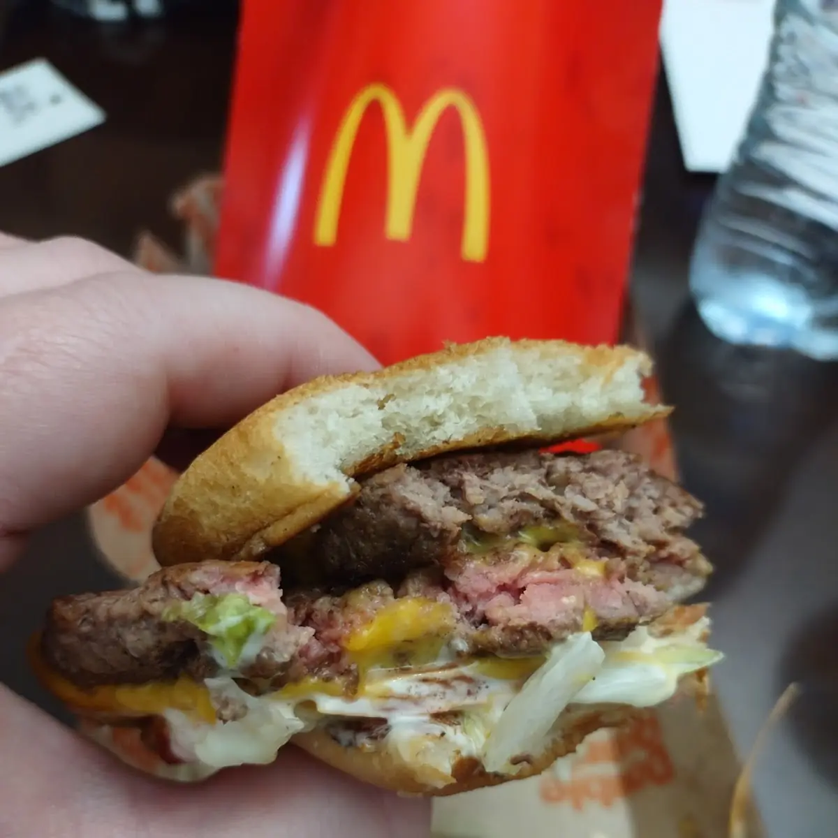 Double Quarter Pounder Deluxe Burger Combo