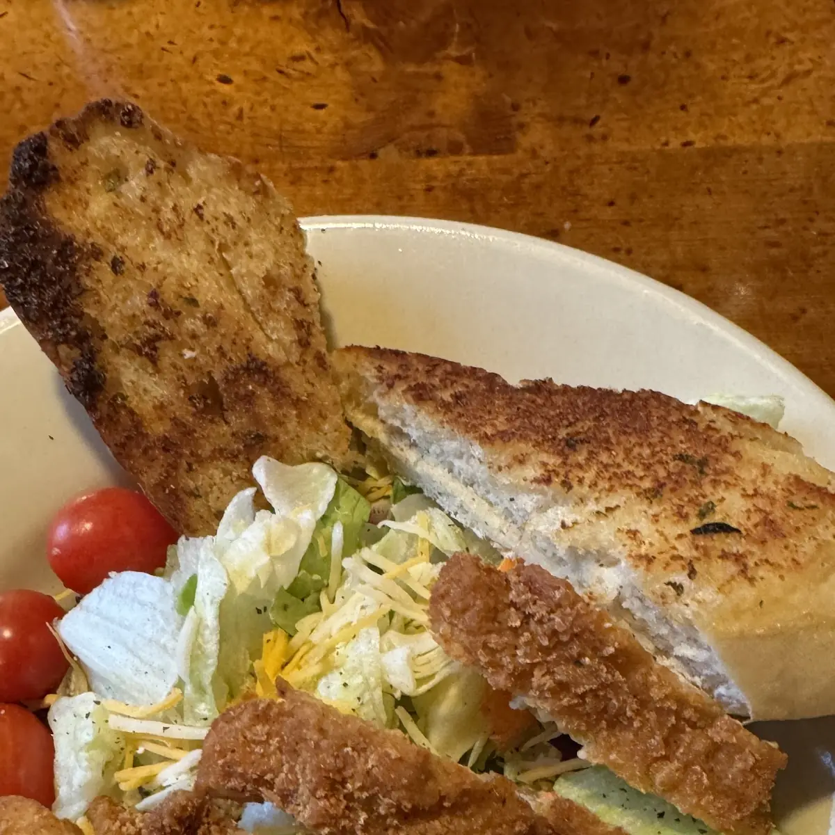 Small Fried Chicken Salad
