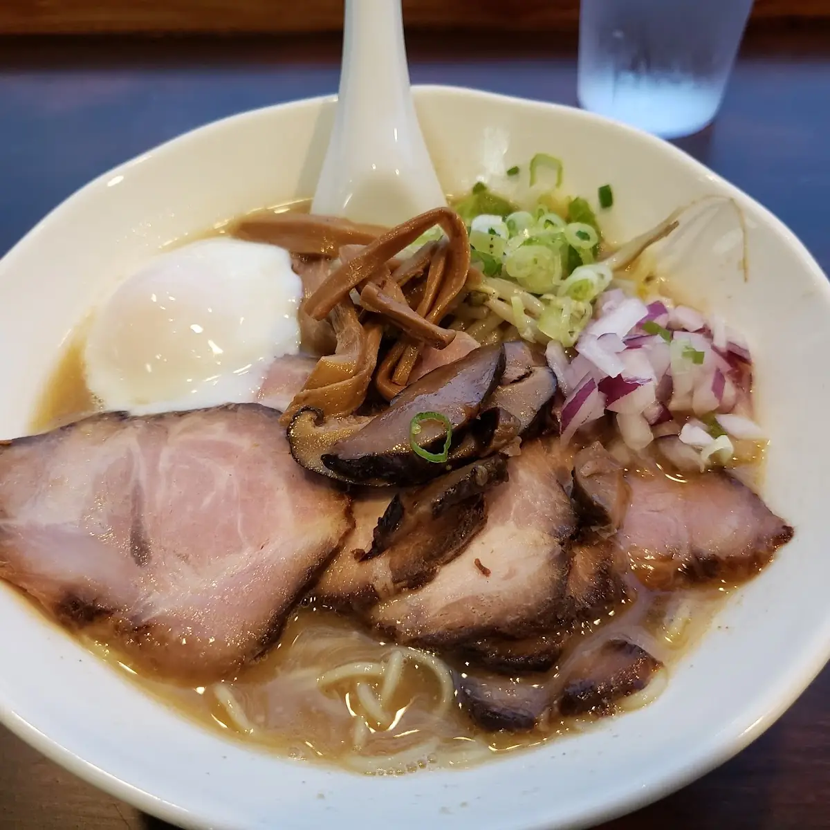 Miso Ramen with Soft Boiled Egg