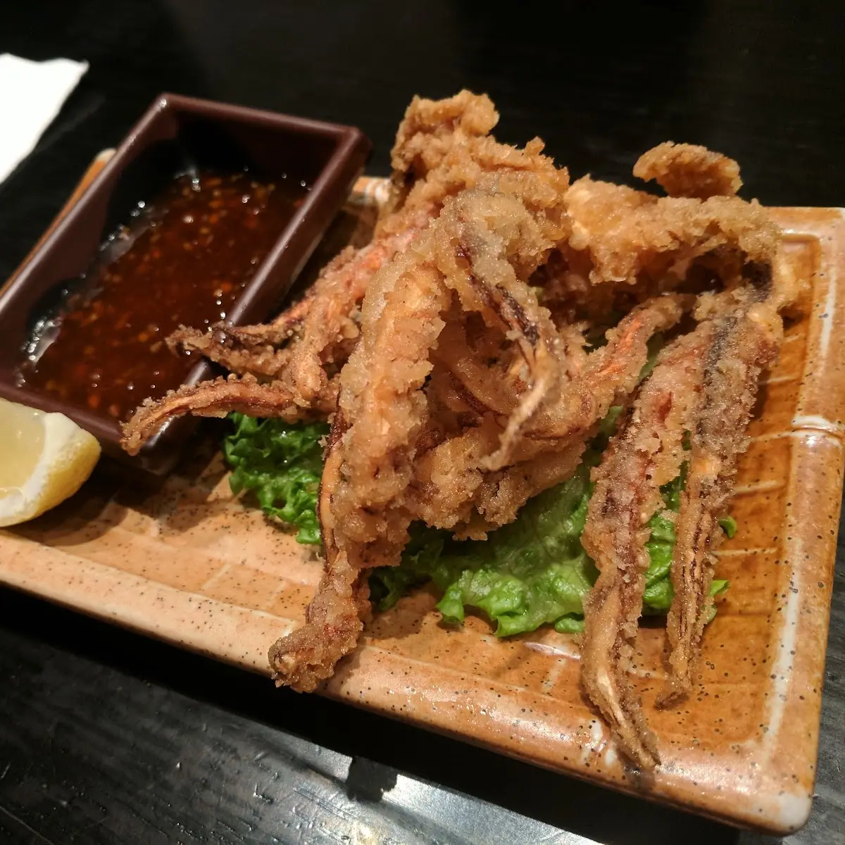 Deep Fried Squid Legs