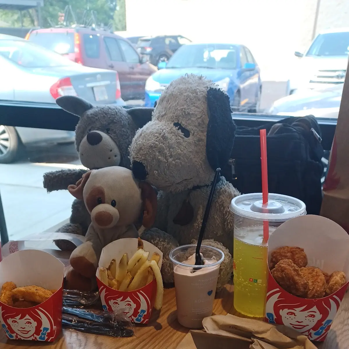 Dave's Single Chicken Mcnuggets and Junior Bacon Cheeseburger