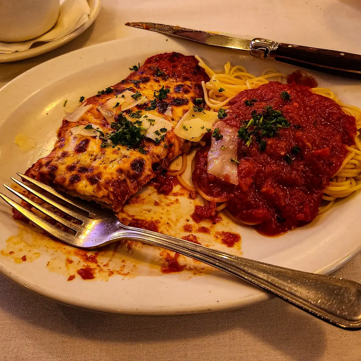 Chicken Parmigiana