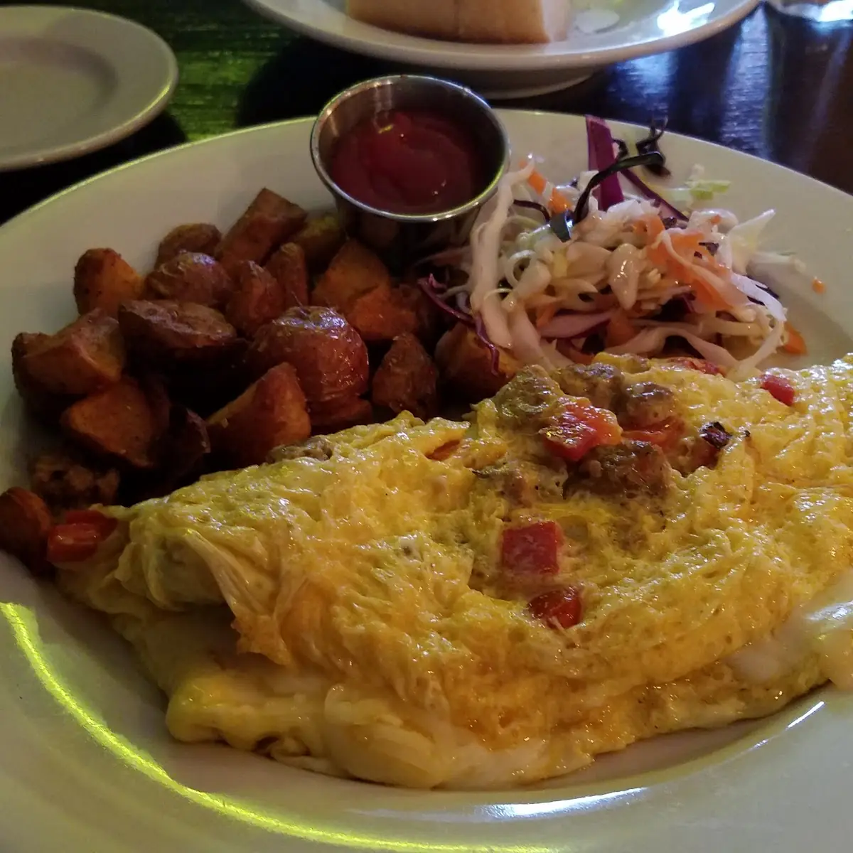 Cheddar Cheese Omelet