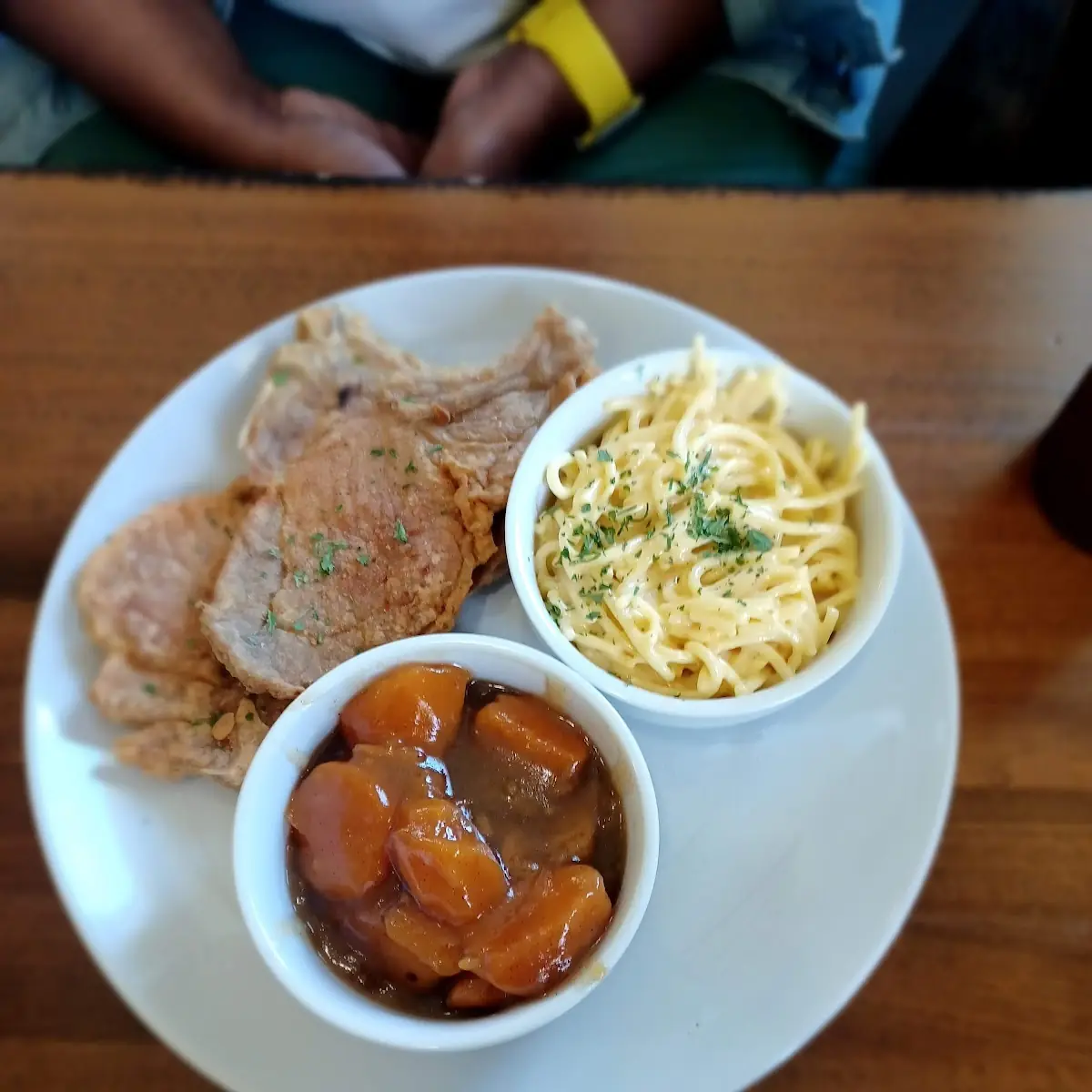 Fried Pork Chop Dinner