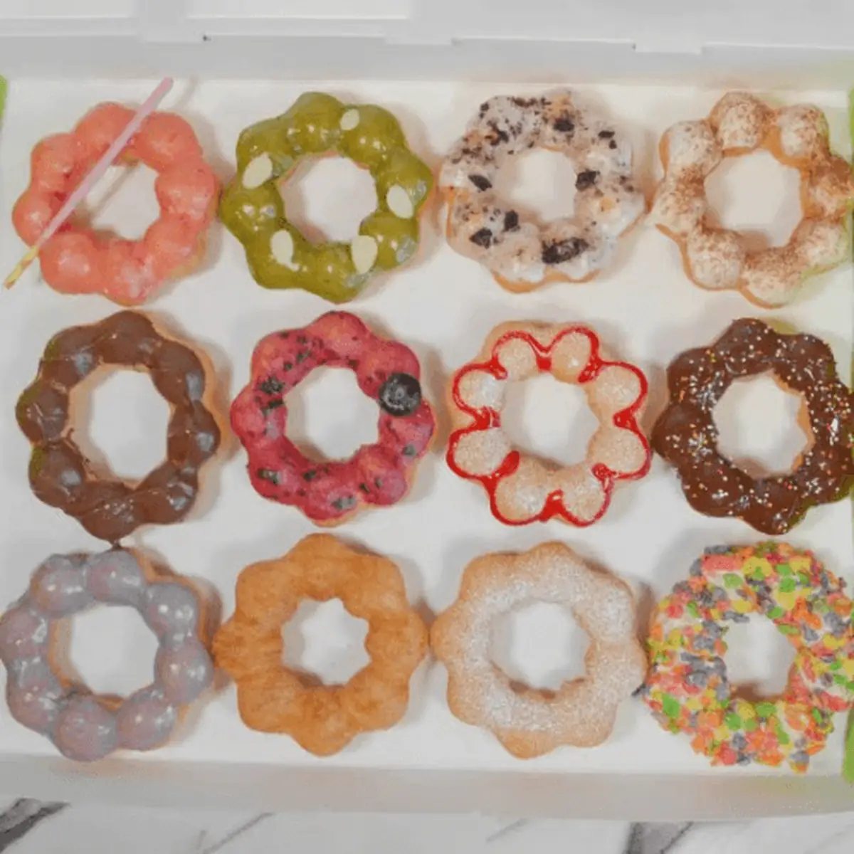 12 Mochi Donuts